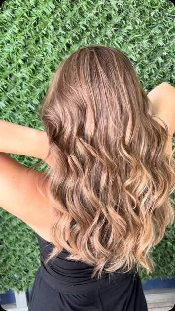 Sant Kuaför'de yapılan balayaj çalışması